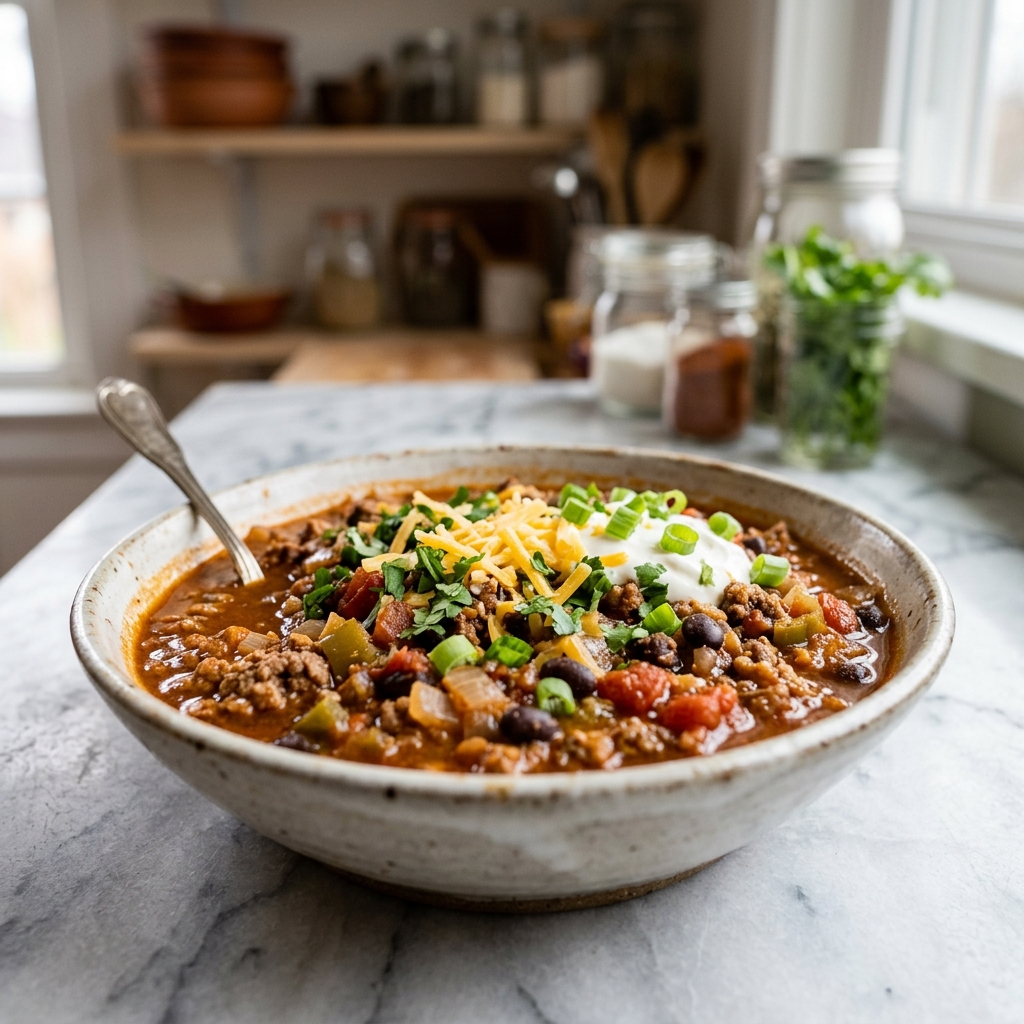 Quick Keto Chili