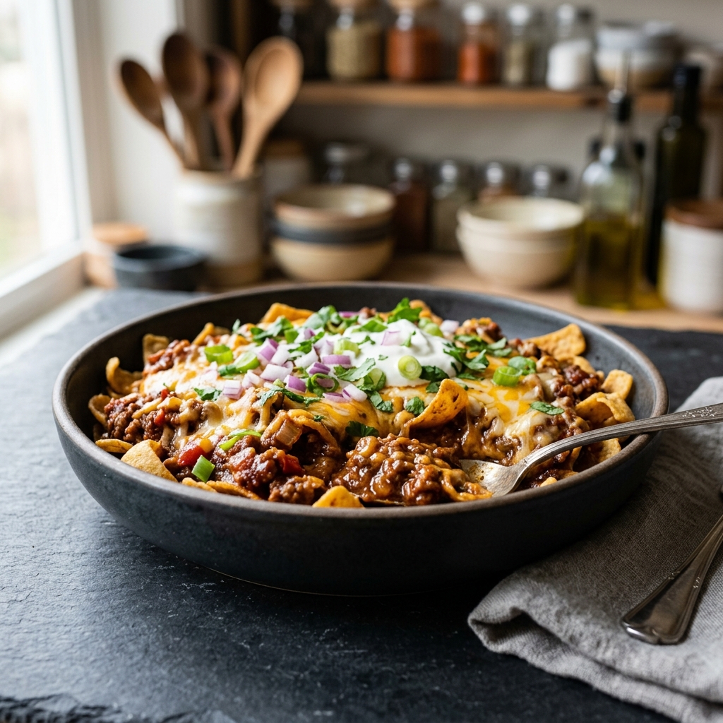 Sloppy Joe Frito Pie