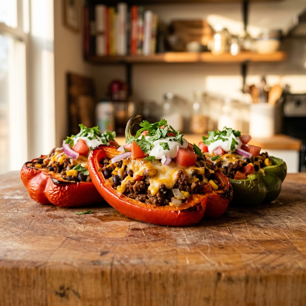 Taco Stuffed Peppers