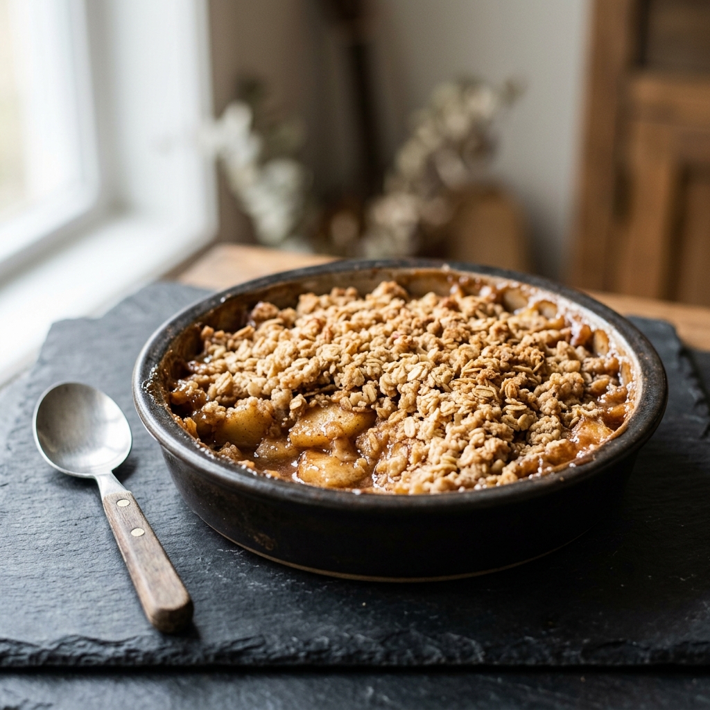 Traeger Apple Crisp