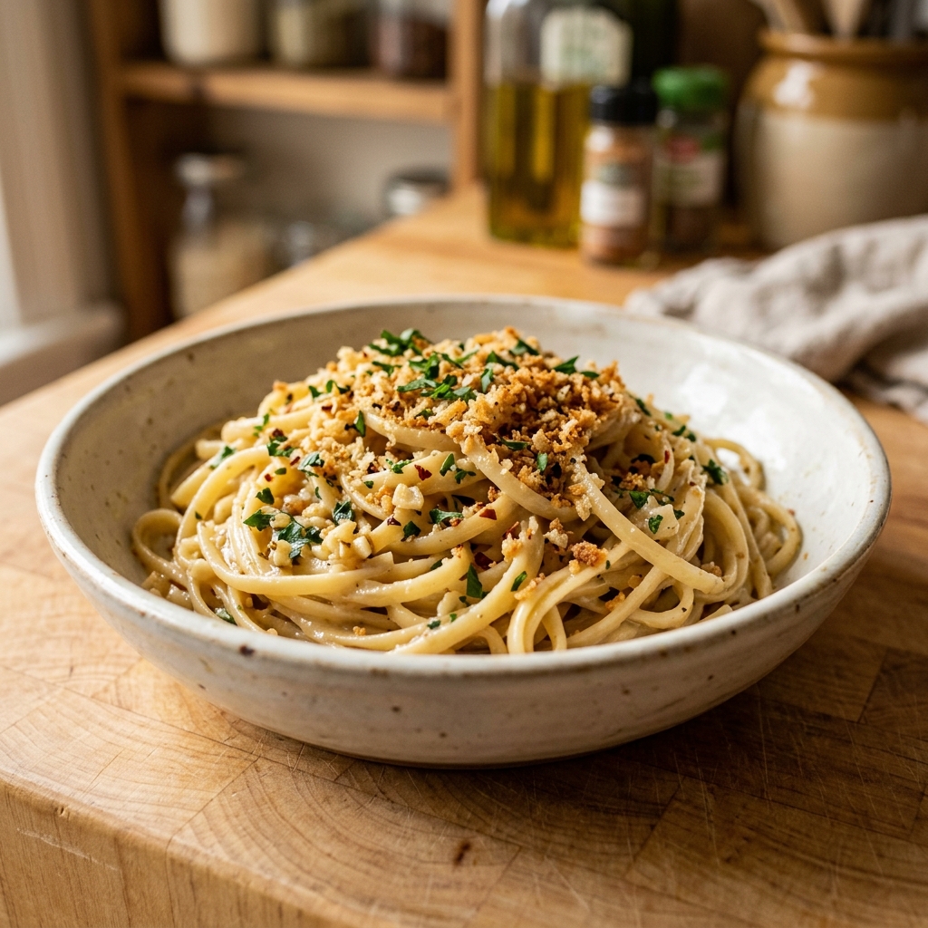 Vegan Butter Garlic Noodles