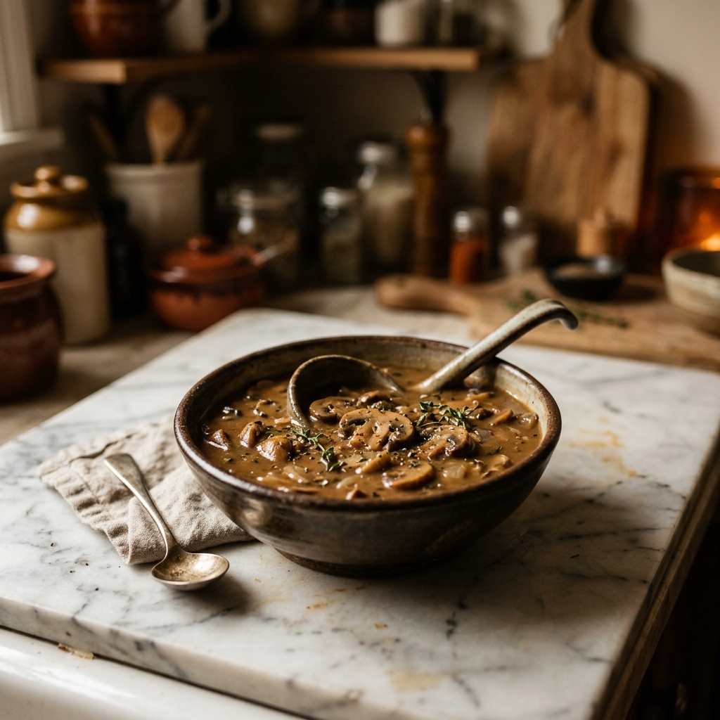 Vegetarian Mushroom Gravy