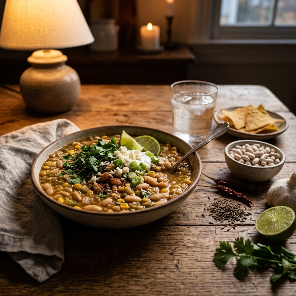 Vegetarian White Chili